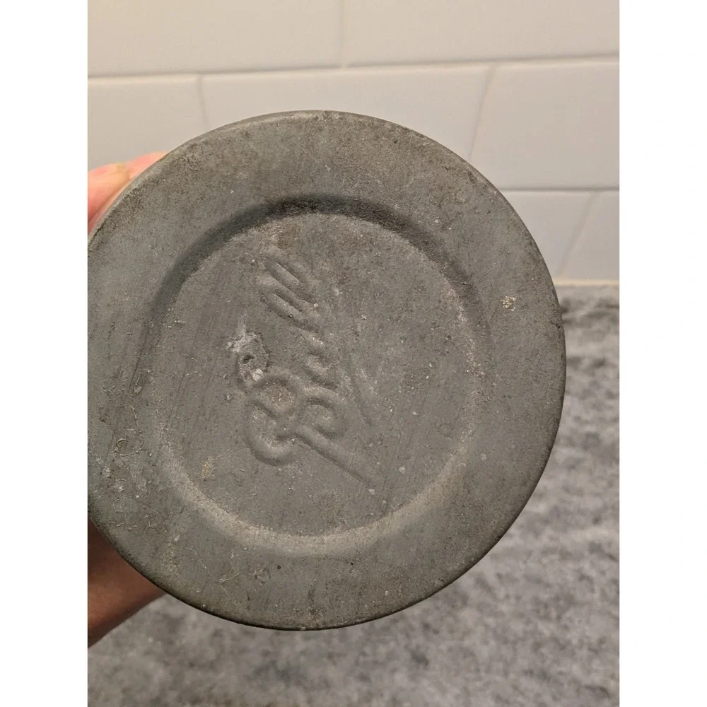 Vintage Ball Perfect Mason Clear Quart Canning Jar With Zinc‎ Lid
